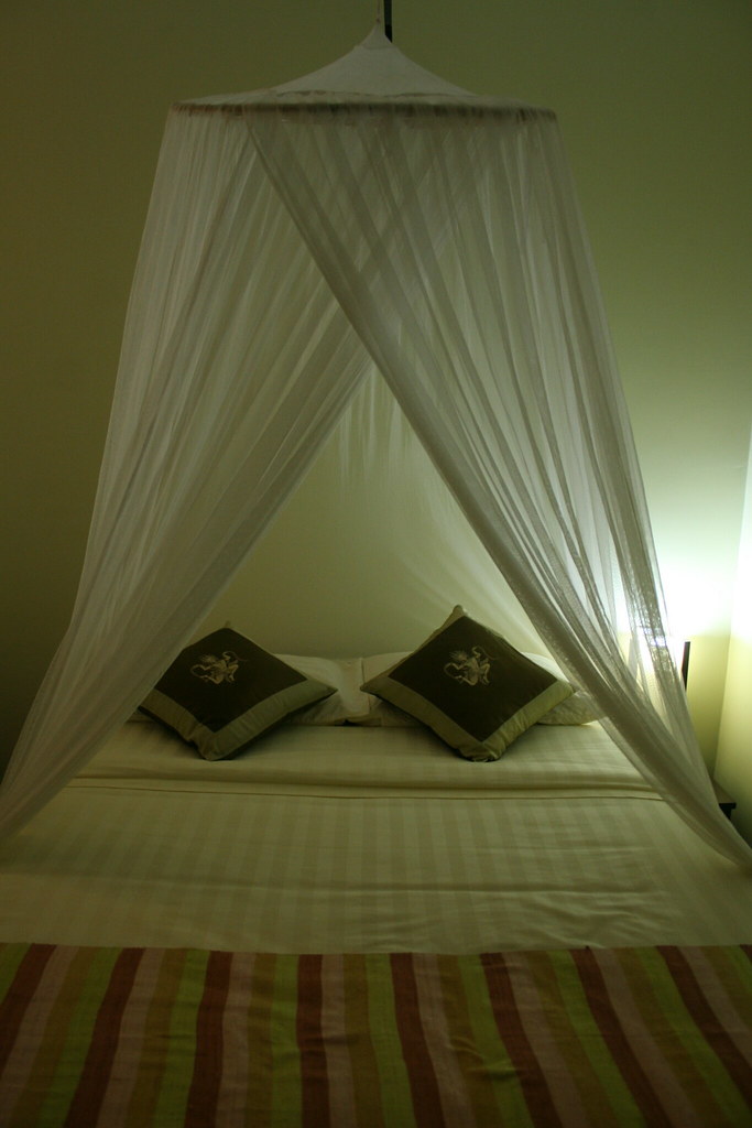 my hotel room in Siem Reap