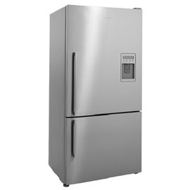 Fisher Paykel E522BRXFDU 17.6 cu ft Refrigerator - Stainless Flat Door Ice & Water Right Hinge