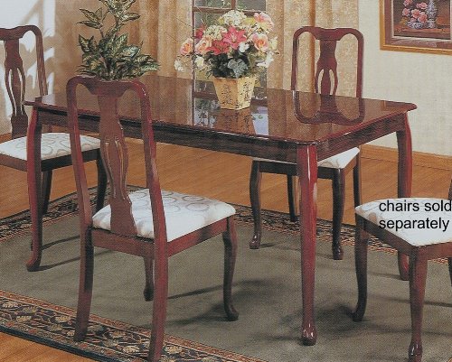 CHERRY WOOD DINING ROOM TABLES : DINING ROOM TABLES - 50'S DINING TABLE