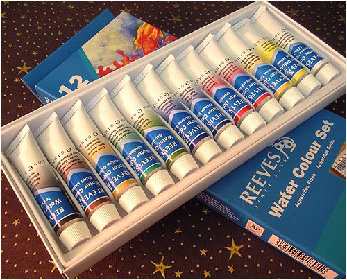 Reeves Water Colour Paint Sets set of 12