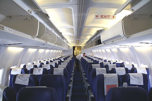 Cabin view 737 - 300