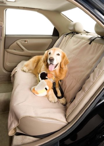 Dog Car Seat Cover-Rear Bench - Fleece (56