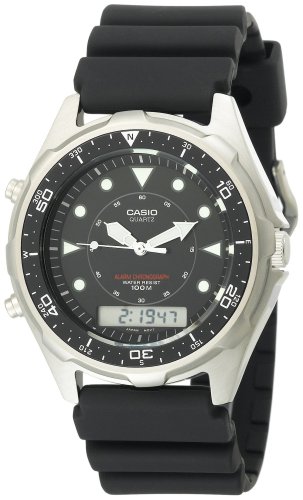 Casio Men's AMW320R-1EV Marine Ana-Digi Dive Watch