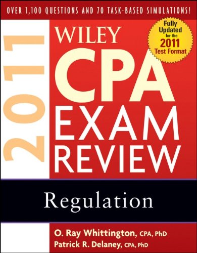 Wiley CPA Exam Review 2011, Regulation