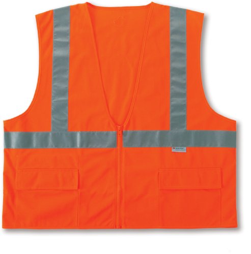 GLoWEAR 8252Z Class-2 Vest with D-Ring Access, Lime, Large/X-Large