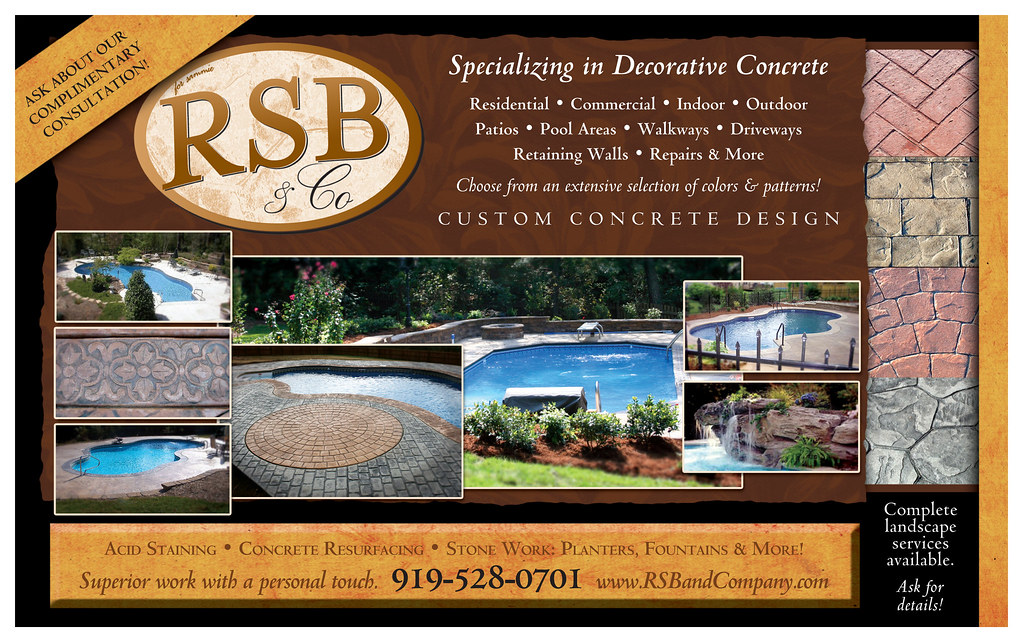 Coming soon in September 2008 over 6,000 S.F. showroom for stamped concrete, and home decor.  for the inside and outside of your home.
