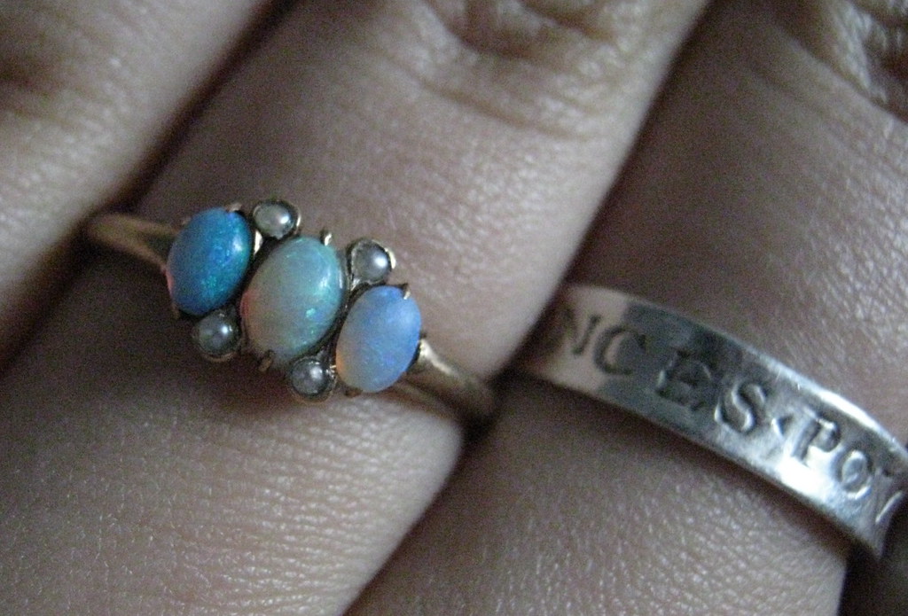 My beautiful opal ring!