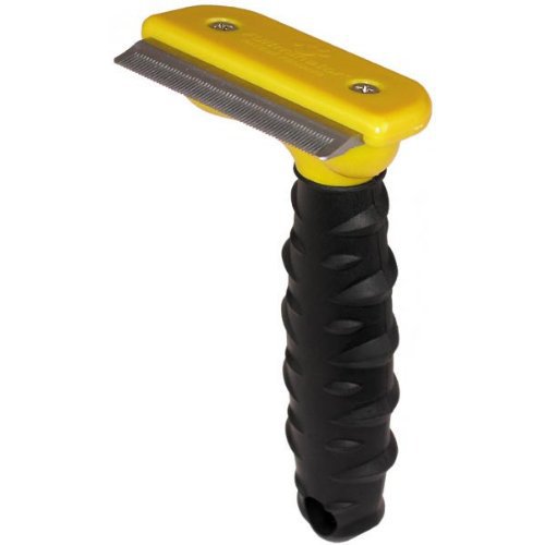 FURminator Large Yellow deShedding Tool with 4-Inch Edge