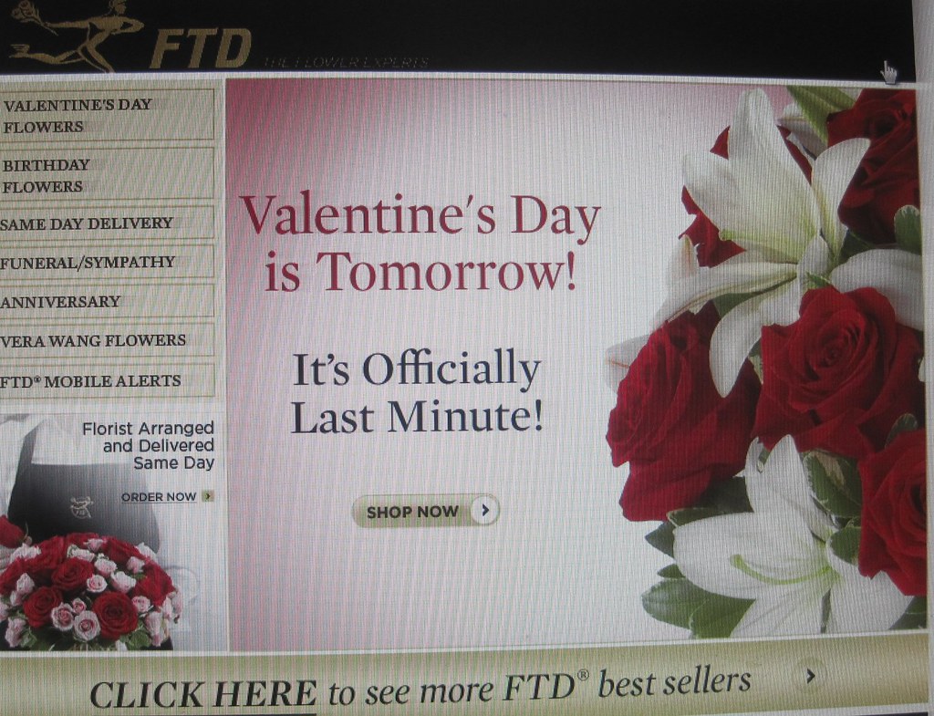 Valentine's Day is Tomorrow!  It's Officially Last Minute!