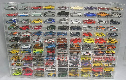 Hot Wheels Display Case 108 compartment 1/64 scale