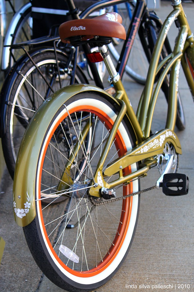 for red | a brand new olive green bike!