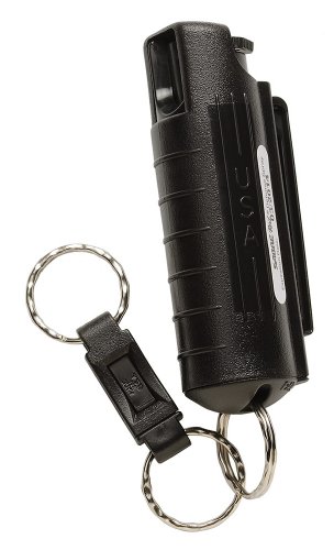 Sabre Compact Pepper Spray with Quick Release Key Ring
