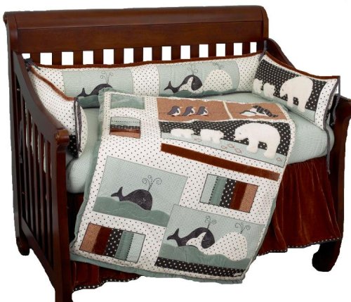 Cotton Tale Designs Arctic Babies 4-Piece Crib Bedding Set
