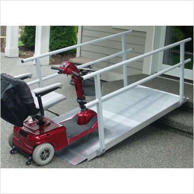 Pathway Ramp Classic Series with Handrails Size: 4'