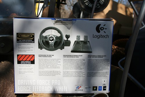 Logitech steering wheel & pedals for computer/playstation