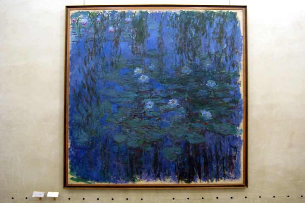Paris - Muse d'Orsay: Claude Monet's Nymphas bleus