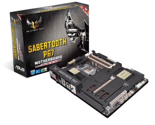 ASUS SABERTOOTH P67 <REV 3.0> LGA 1155 SATA 6Gbps and USB 3.0 Supported Intel P67 DDR3 1800 ATX Motherboard
