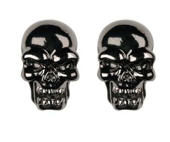 Evil Skull Stud Earrings - Collectible Dangle Jewelry Accessory Jewel