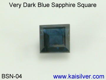 Dark Blue Sapphire Gems, Midnight Blue Sapphire Or Black Sapphire