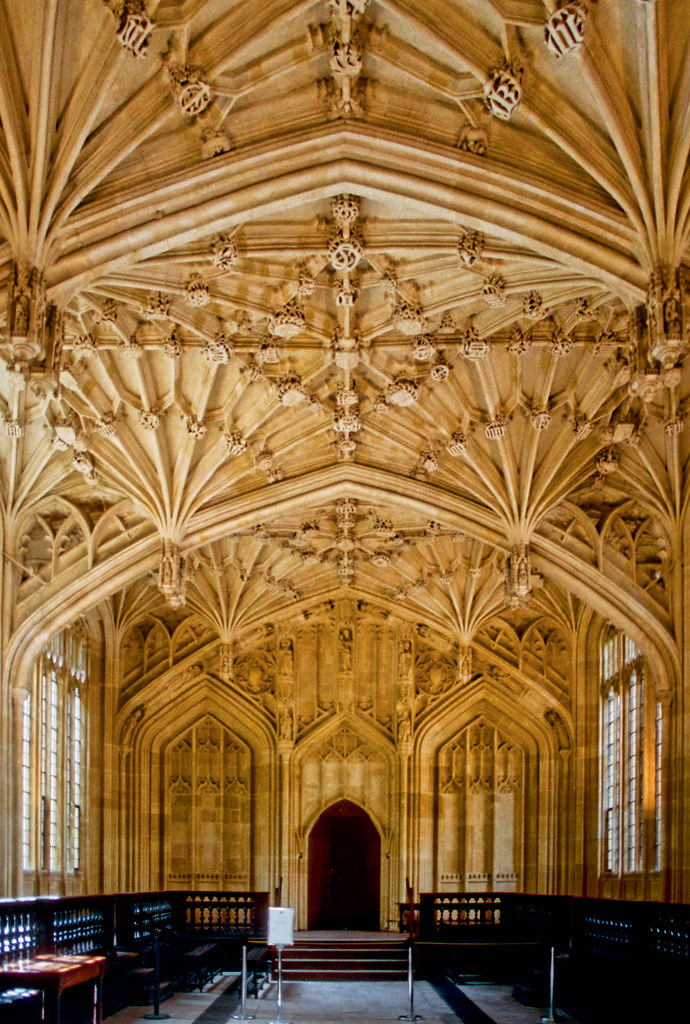 UK - Oxford - Bodleian - Divinity School vaulting