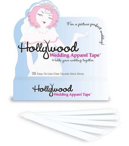 Clothing 2-Sided Tape 036-Strips w/ 1 Tin - Hollywood Fashion Tape #FT36