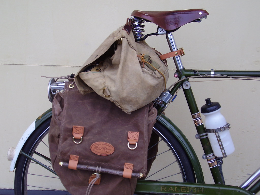 FR panniers and B67 saddle