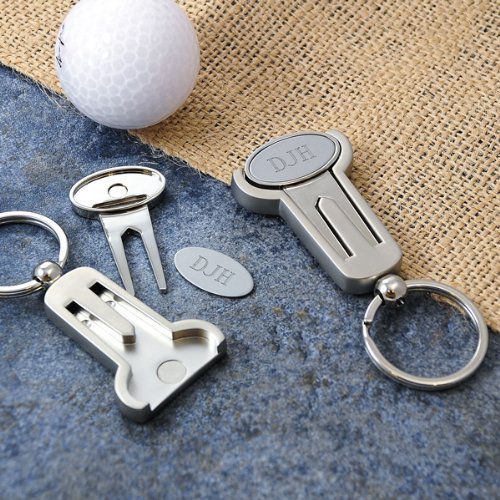 Multi-Function Golf Key Ring