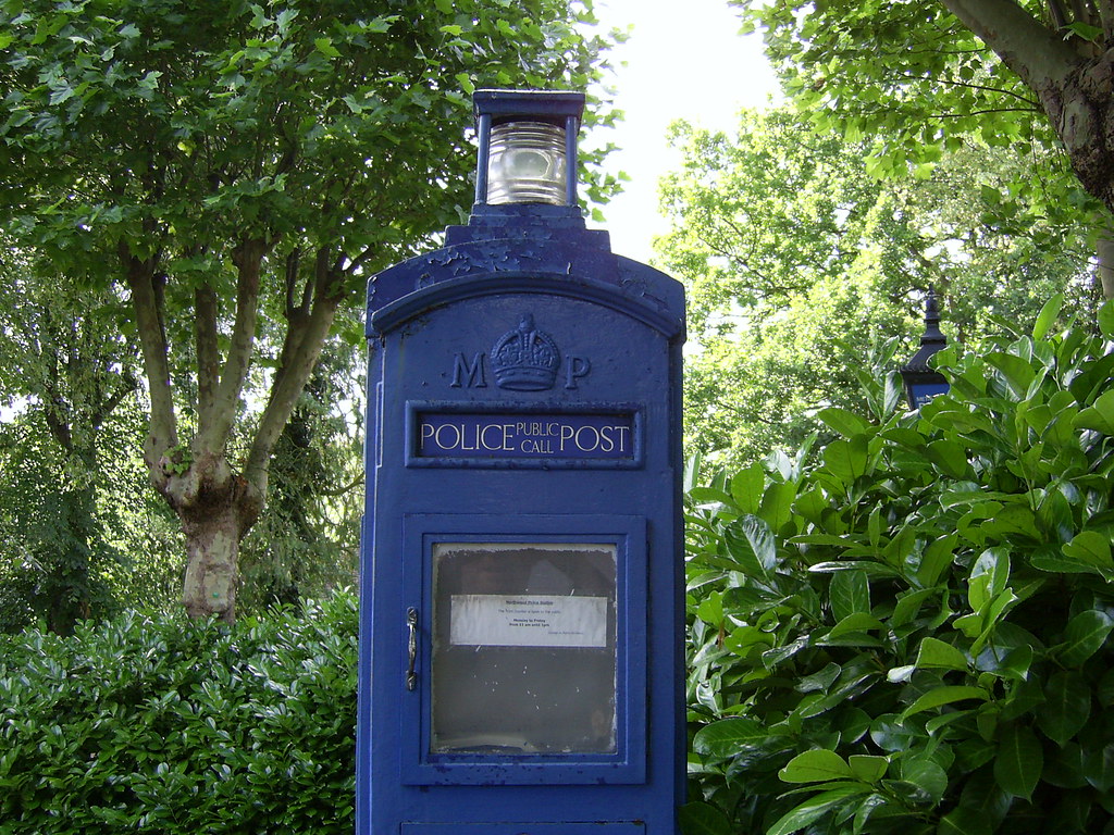 Police Telephone Post, Northwood, London