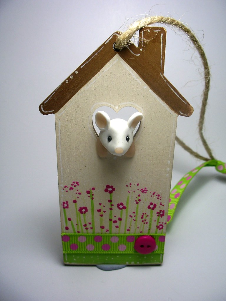 Mouse House Ornament