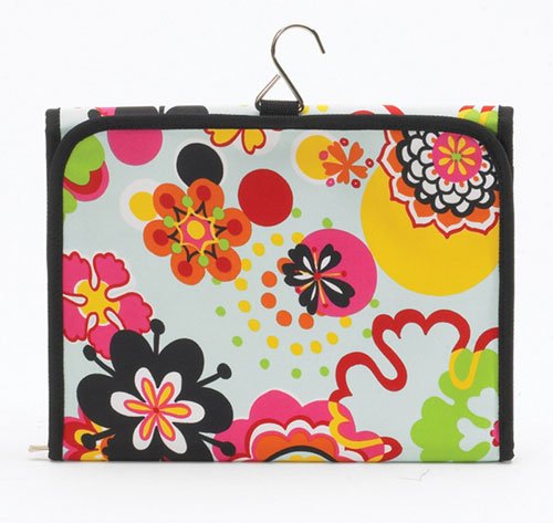 Flower Power Hanging Cosmetic Bag