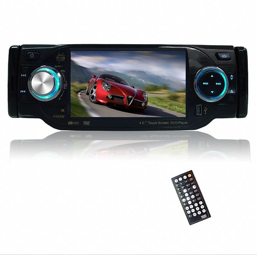 1 DIN DVD Player + 4 Inch Touch screen + Bluetooth + TV + RDS