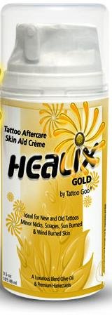 1 Bottle of Healix Gold - Tattoo Aftercare 3.5oz - Price Per 1-