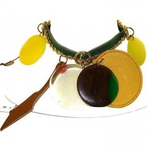 MARNI designer jewelry choker necklace designer accessory big charms