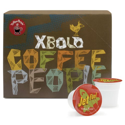 Coffee People Dark Roast, Jet Fuel, 24-Count K-Cups for Keurig Brewers (Pack of 2)