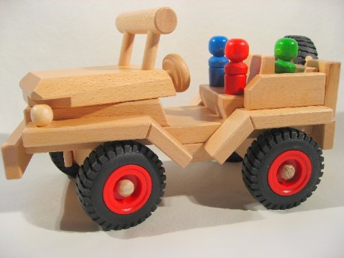 Fagus Wooden Jeep - Made in Germany