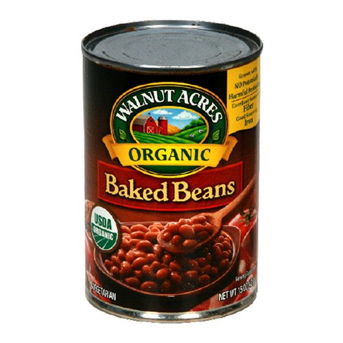 Walnut Acres Organic Baked Beans, 15 Ounce Cans (Pack of 12)