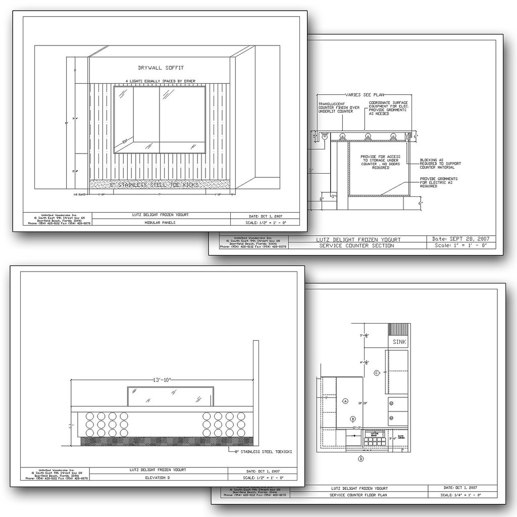 Measured Shop Drawings For American Furniture Measured Shop