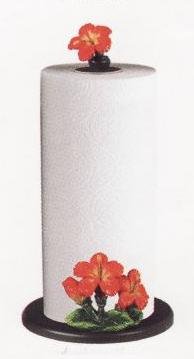 HIBISCUS Paper Towel Holder / Stand *NEW*!