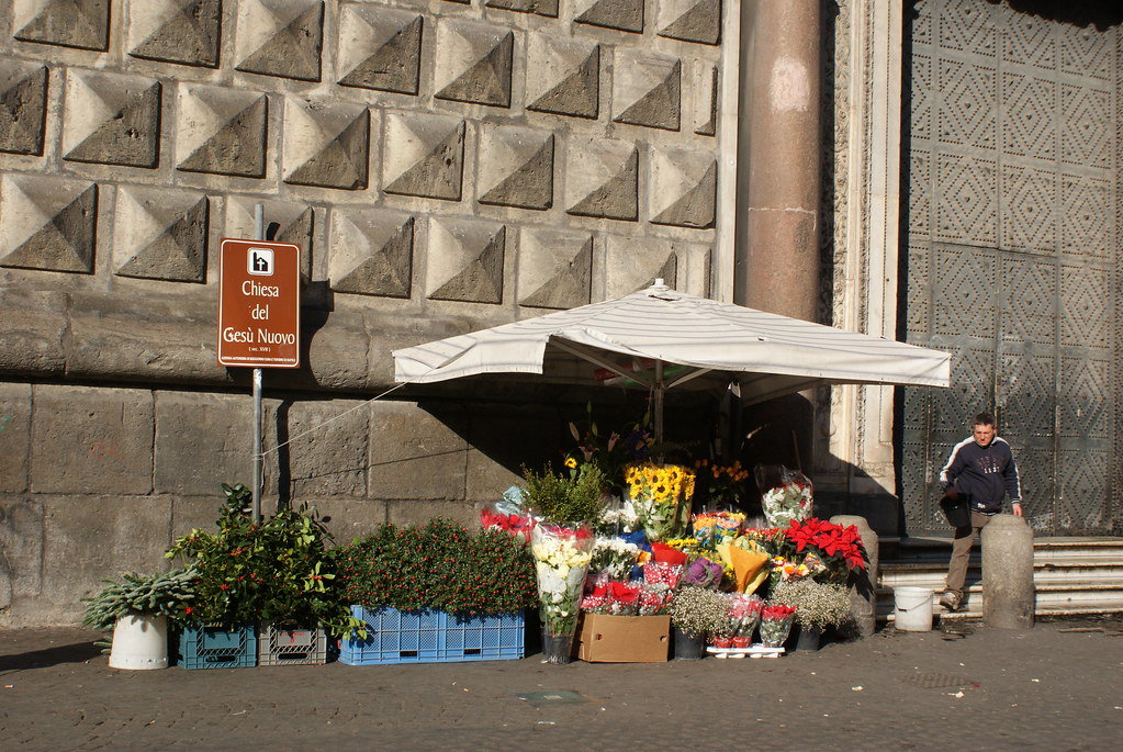 Flower greetings from Napoli!