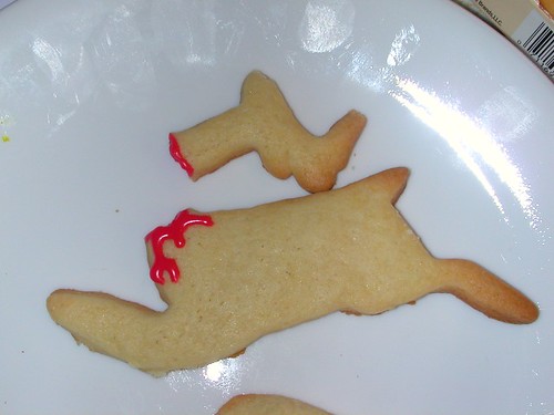 Reindeer sugar cookie disaster