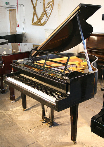 Black, Steinway & Sons Model S Grand Piano at Besbrode Pianos Leeds