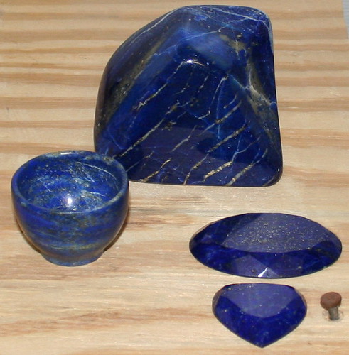 Small sample of Lapis Lazuli I've bought in Afghanistan the last 10 months