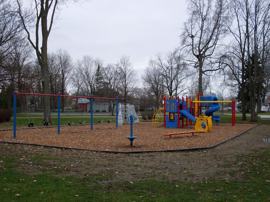 Schoolcraft, Michigan - New Playground Equipment