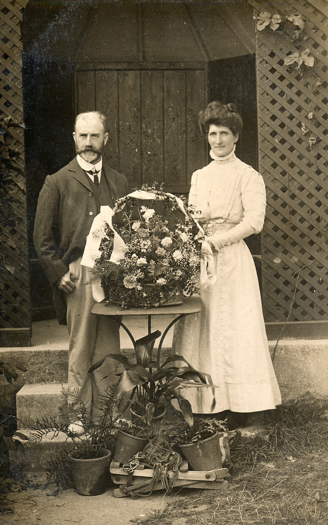 The wedding anniversary of Mr & Mrs Carmichael 1909