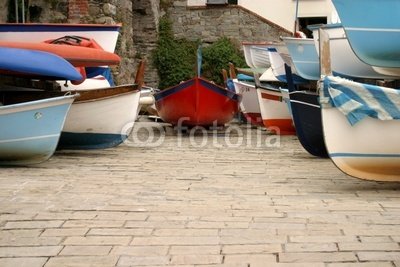 Wallmonkeys Peel and Stick Wall Decals - Boat Parking - 24