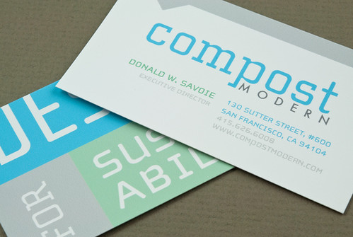 Sustainable Company Business Card
