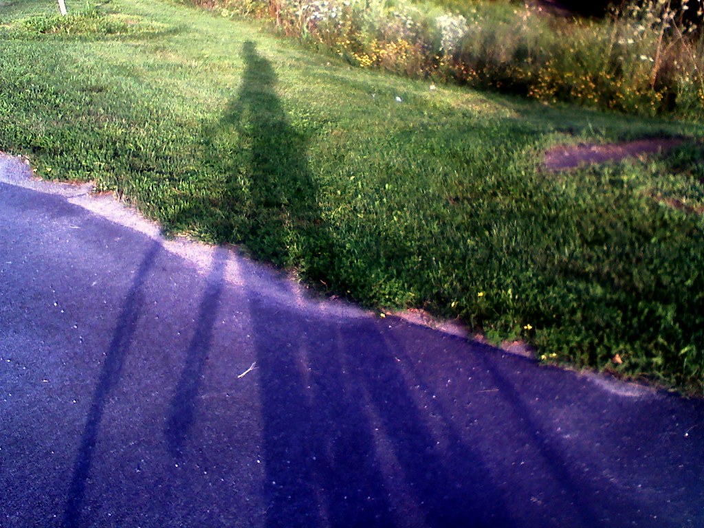 August 11 Bike Shadow