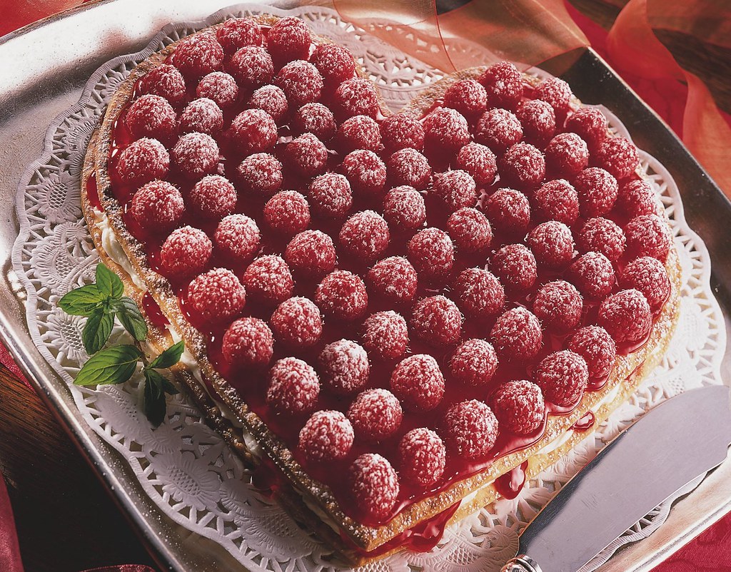 Raspberry Cream Heart Recipe
