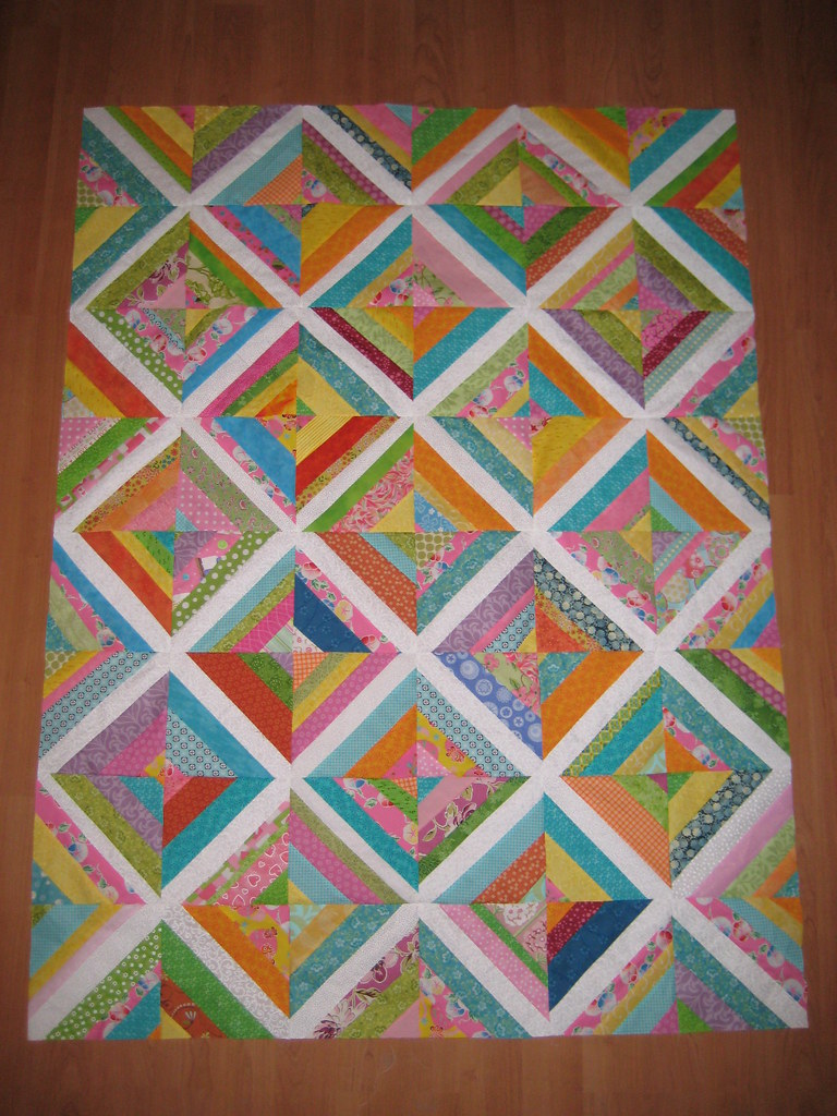 String x quilt top
