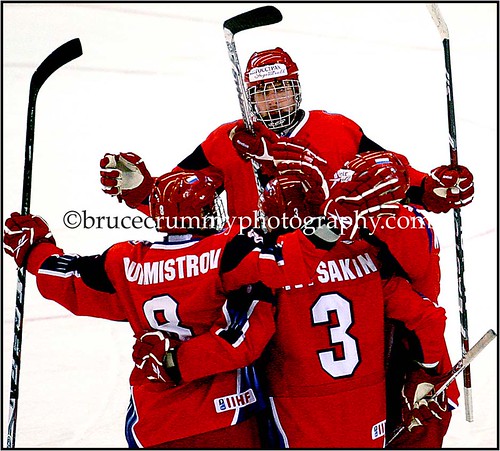 2009 IIHF World U18 Juniors Hockey Championships/Russia over Norway April 12